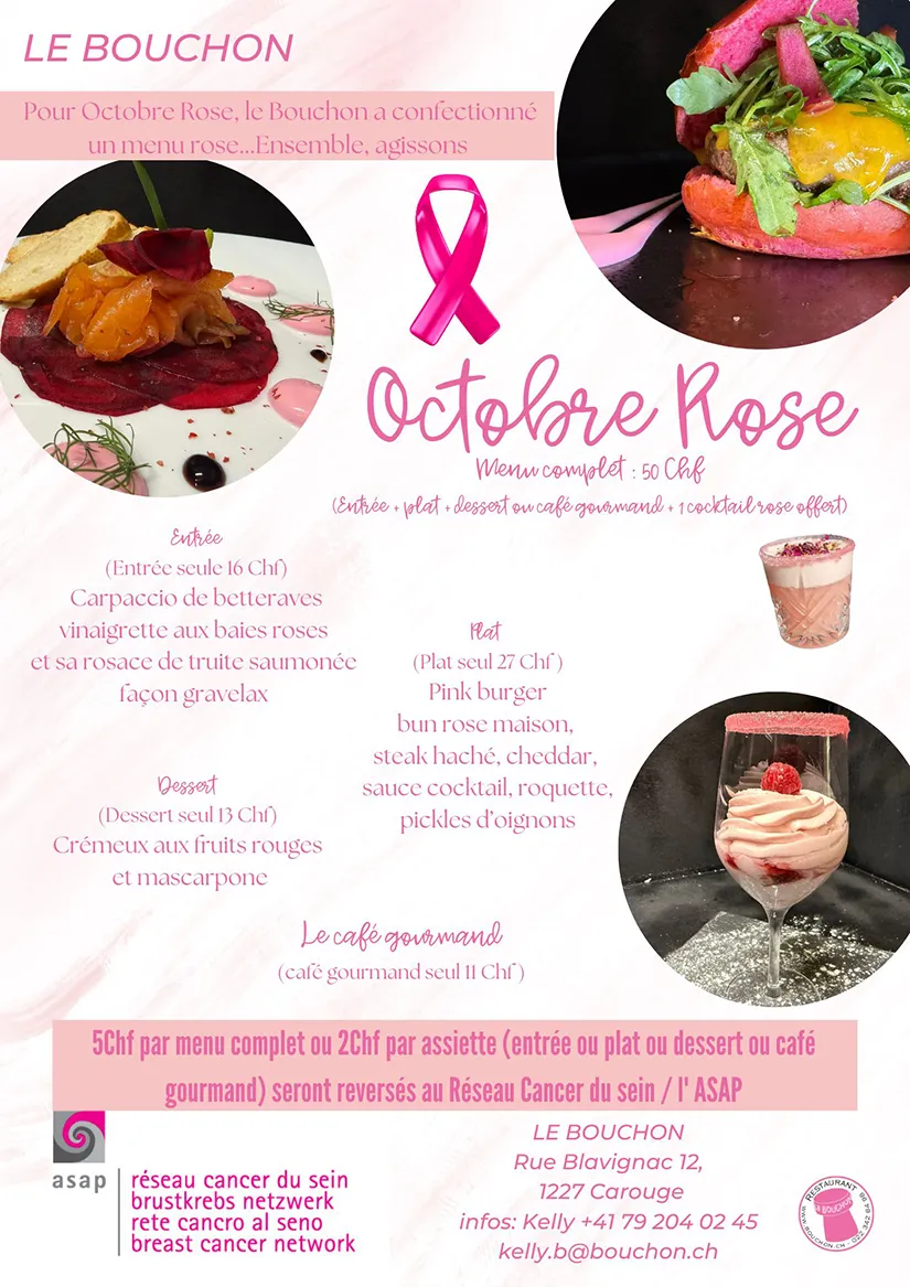 Menu Rose