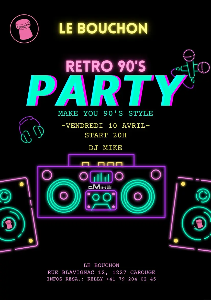 Retro 90's Party