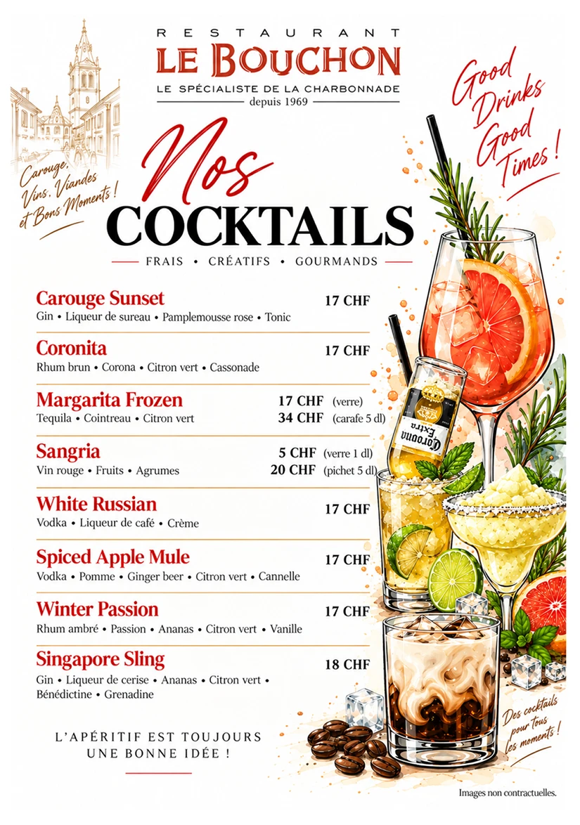 Cocktails de saison