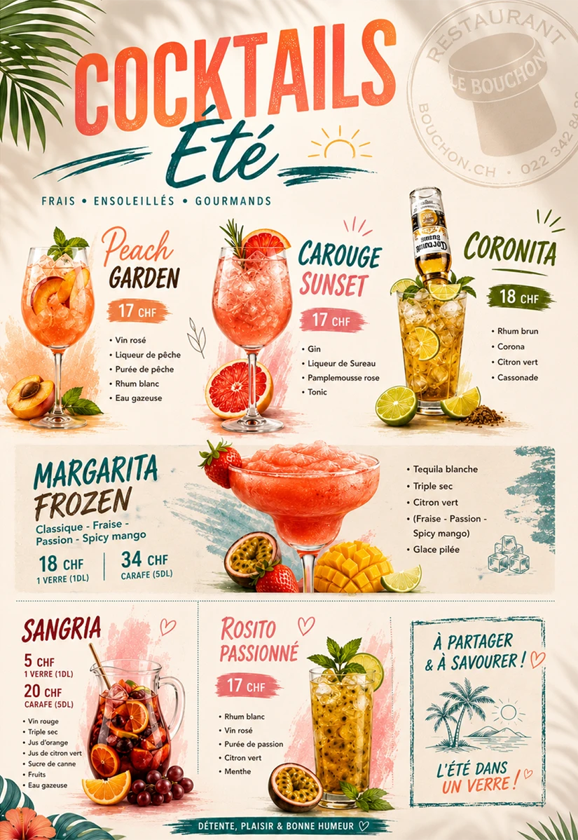 Cocktails d'été