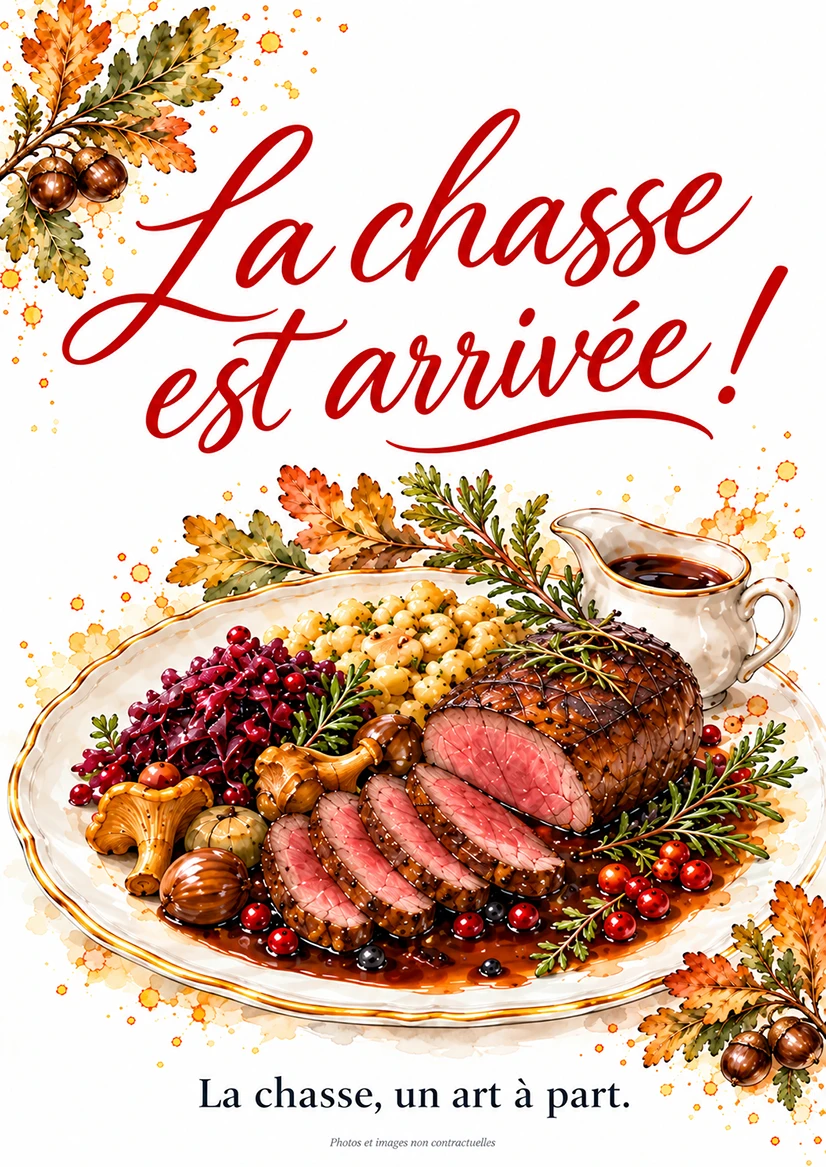 La chasse est arrivée