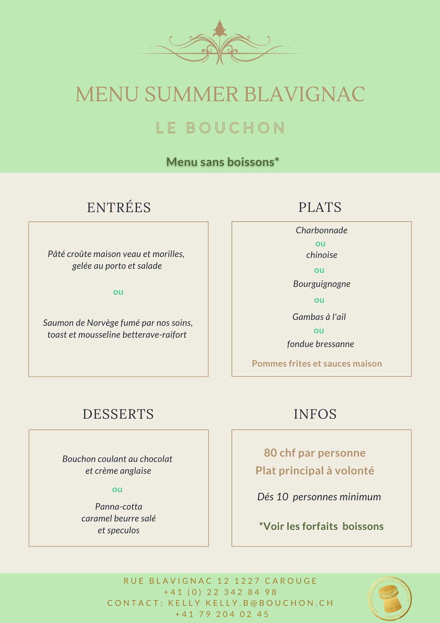 menu goupe blavignac